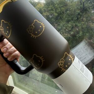 Stanley Brown and Gold Hello Kitty Tumbler- 40 onz
